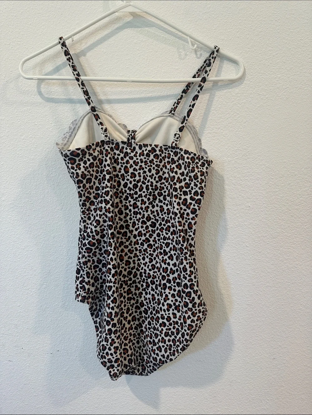 art class Leopard Print One-Piece Swimsuit - Brown/Black/White
